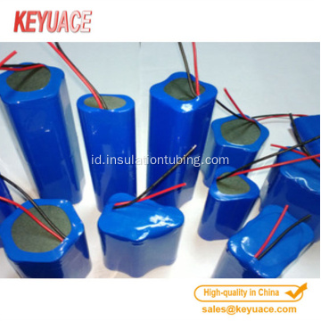 Heat shrink tube untuk baterai atau paket kapasitor